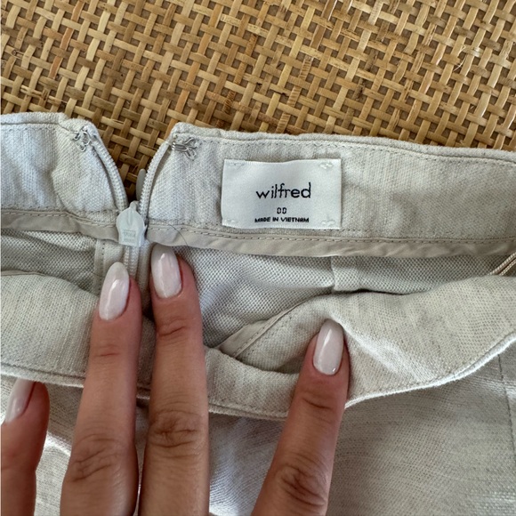 Aritzia Wilfred Linen Mini Skirt - Picture 3 of 3